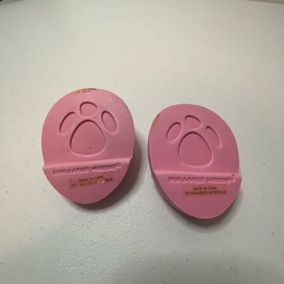 Build A Bear pink rhinestone flip flops BAB - Picture 2 of 3